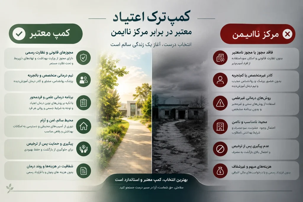 کمپ ترک اعتیاد