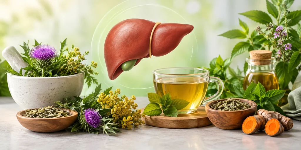 گیاهان دارویی برای پاکسازی و سلامت کبد