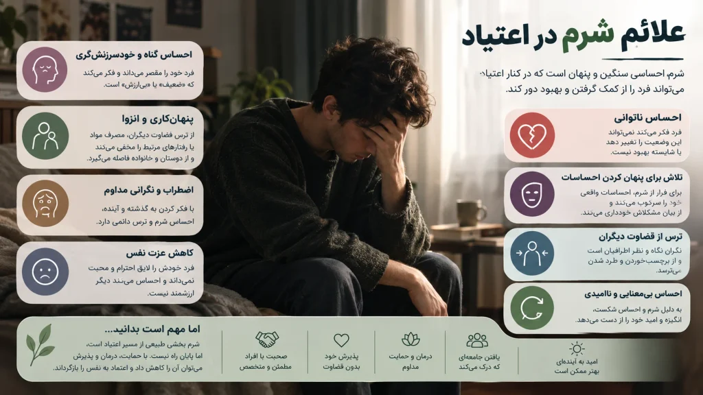 شرم در بهبودی